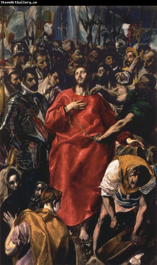 El Greco The Disrobing of Christ